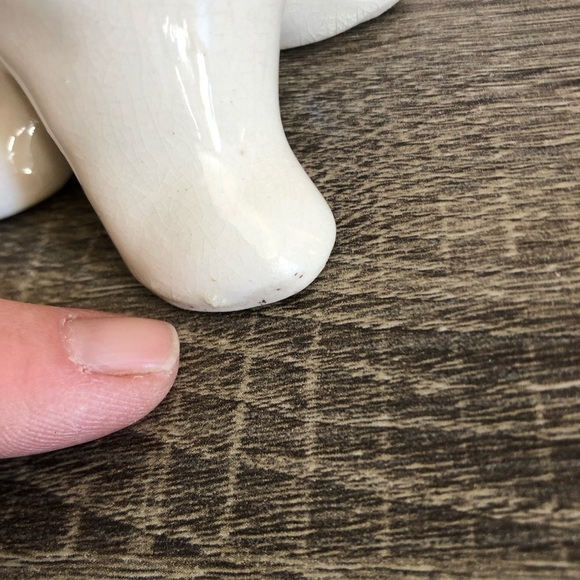 Vtg Ceramic Westie Dog Planter - Picture 10 of 14